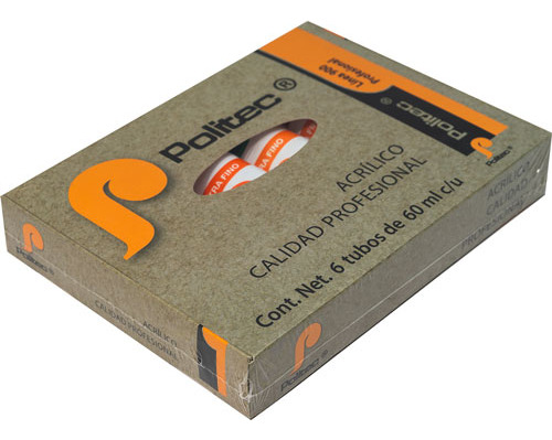 Estuche Profesional Con 6 Tubos Línea900 Politec