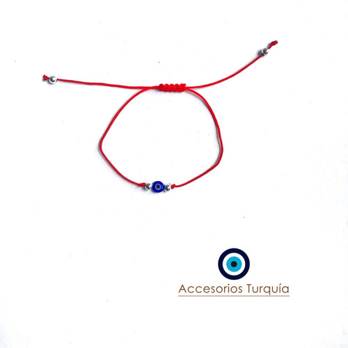 Pulsera Hilo Rojo - Ojo Turco