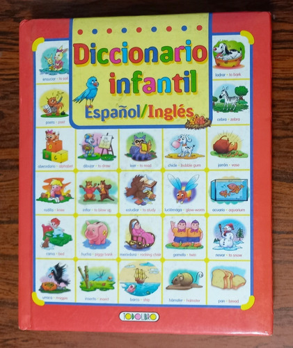 Diccionario Infantil Español-inglés. Importado España.