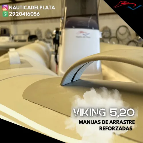 Semirrigido Gomón Viking 5,20 Con Motor Mercury 60 Elpt 4t