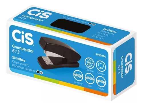 Grampeador 20 Folhas 613 Cis