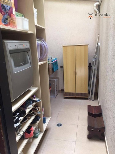 Sobrado Com 3 Dormitórios À Venda, 230 M² Por R$ 795.000 - Vila Scarpelli - Santo André/sp - So0430