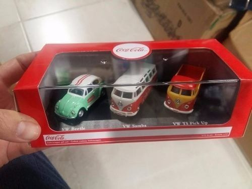 Coca Cola - Vw - Combi - Vocho - 1:72 - Beetle - Samba