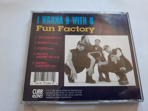 Fun Factory - I Wanna B With You / Remixes / Cd - Usa