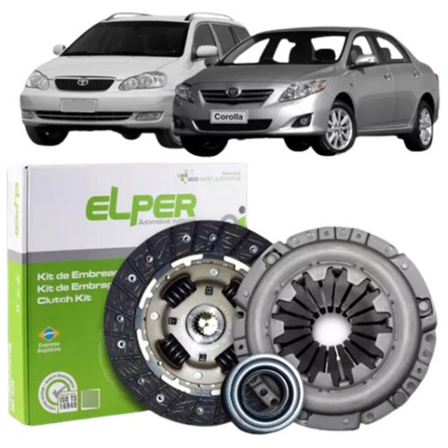 Kit Embreagem Toyota Corolla Fielder 1.8 1.6 16v 2004 A 2012