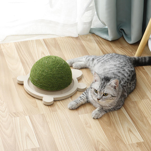 Durable Cat Scratcher Toy Scratching Board Claw Verde