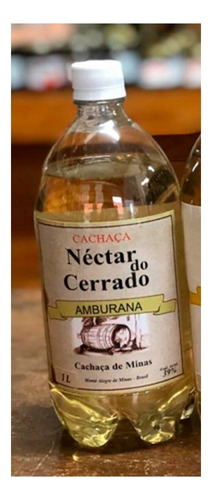 Cachaça Néctar Do Cerrado Amburana De Minas 1l 1000ml Pet