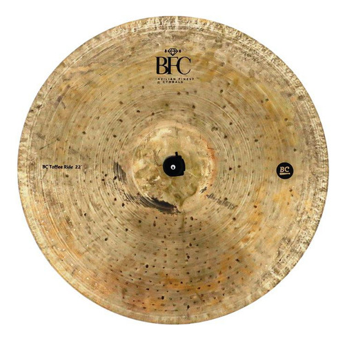 Ride Bfc Brazilian Finest Cymbals Bcsignature Toffee Ride 22