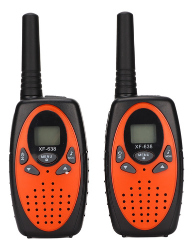 Walkie Talkie Inalámbrico Portátil, 2 Unidades, 0,5 W, 3 Km