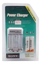 Comprar Baterías Recargables Aa Sony 2 Pilas + Cargador Multiuso