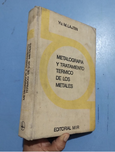 Libro Mir Metalografia Yu. M. Lajtin