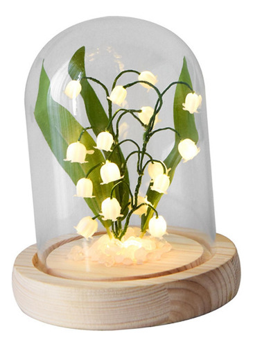 Lirio De La Orquídea Flor Luz Nocturna Hecho A Mano Diy En