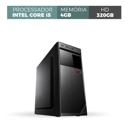 Pc Desktop Corporate Intel Core I5 Memória 4gb Ddr3 Hd 320gb