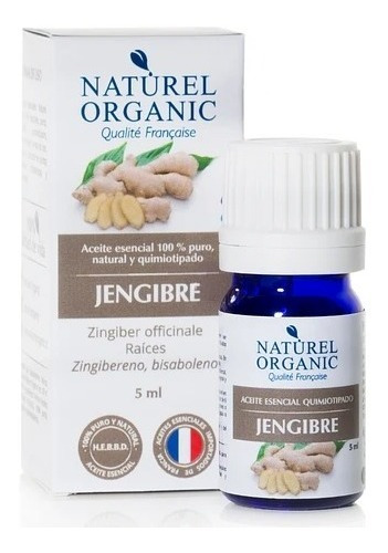 Aceite Esencial De Jengibre Naturel Organic 5ml