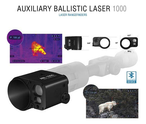 Theopticguru Laser Balistico Auxiliar Atn (abl) Con Bluetoot
