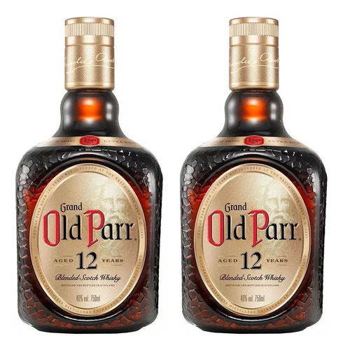 Whisky Old Parr 12 Años X750cc X 2 Unidades