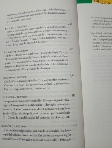 Filosofía Y Sociología - Theodor Adorno (Usado)