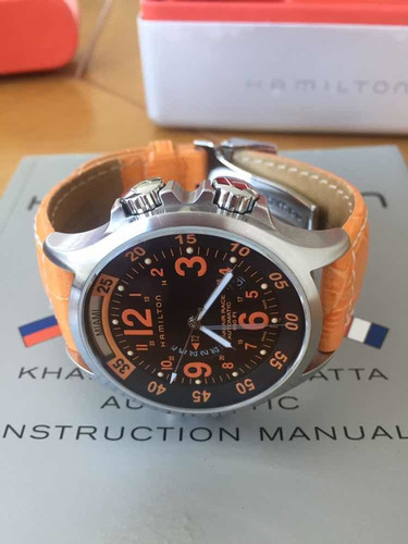 Hamilton Khaki Air Race Gmt Automatic 600ft - R$4950 A Vista