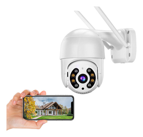 Camara Domo Ip Exterior Full Hd Detector Movimiento Wifi Ax®