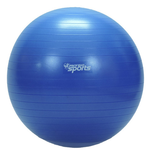 Balón Fisioterapia Pilates 65 Cm Uso Profesional Color Azul