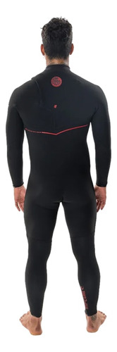 Long John Rip Curl Flashbomb Fusion 3/2 Zip Free Black