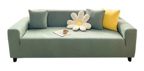 Imagen 6 de 10 de Funda De Sofá Forma De Il Chaise Longue 3 Asientos X Un Par