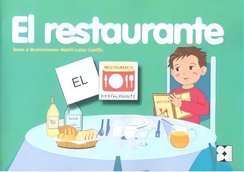 Pictogramas: El Restaurante, De Carrillo Rojo, María Luisa., Vol. 1. Editorial Ciencias De La Educación Preescolar Y Especial, Tapa Blanda En Español