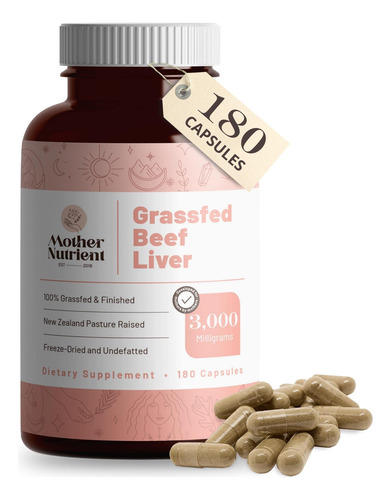 Supplements Mother Nutrient Beef Liver 180 Capsules