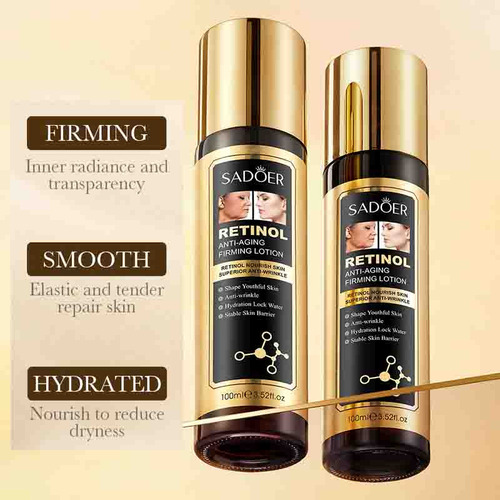 100ml Sadoer Retinol Face Serum Facial Skincare Moisturizing