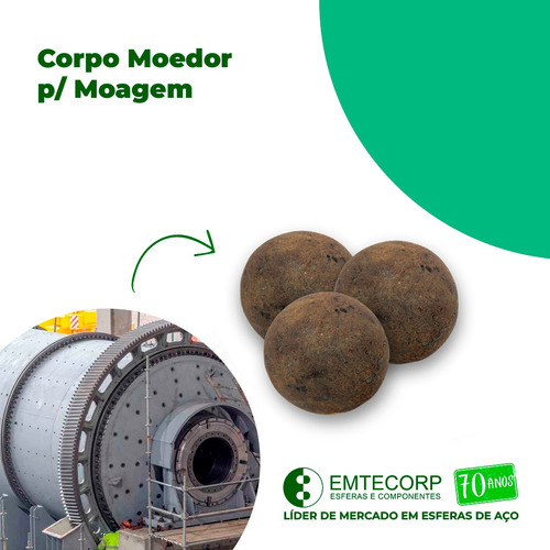 Corpo Moedor Para Moinho - 60mm Ou 2.1/2 Polegada - 5 Kg