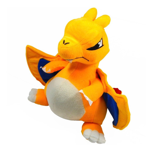 Imagen 1 de 4 de Peluche Pokemon Go Mega Charizard 32cm Evolucion Dragon