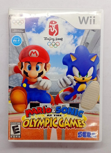 Mario & Sonic At The Olympic Games Nintendo Wii Rtrmx Vj