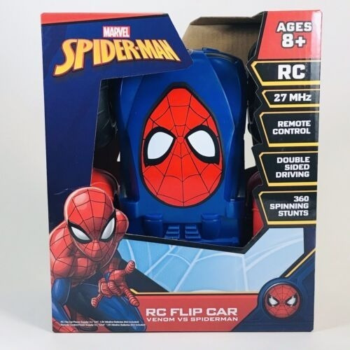 Auto Flip Spiderman Control Remoto Marvel Original