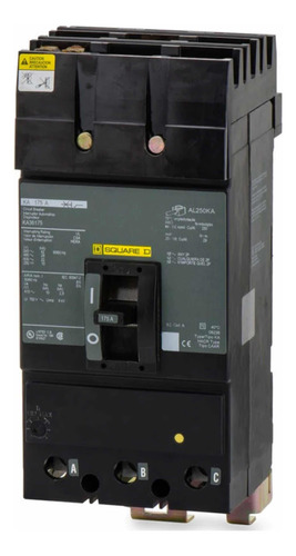 Interruptor Termomagnetico Square D  I-line Ka36175 175amp