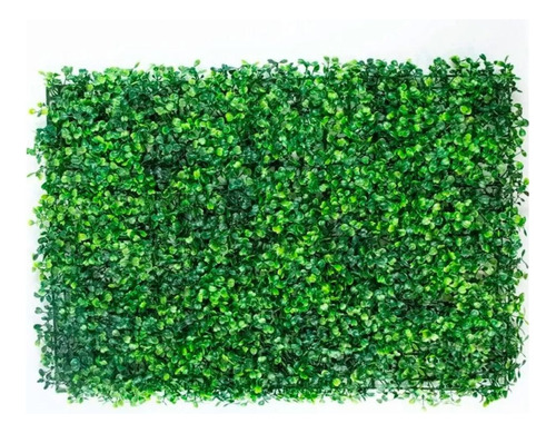 Follaje Artificial, Muro Verde Sintético 60 X 40 Cm 10 Pzas