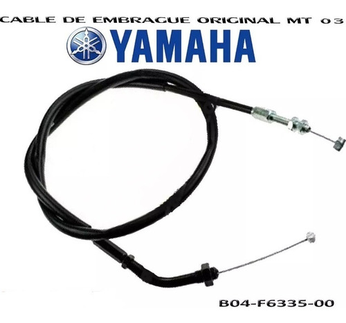 Cable Embrague Yamaha Mt 03 Original B04f63350000 Fas Motos
