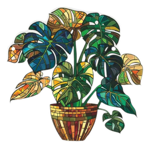 Plantas En Macetas Señal Colgante Decoración De La Ventana