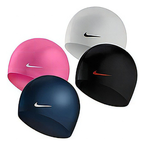 Gorro Nike Swim Silicona Color Blanco