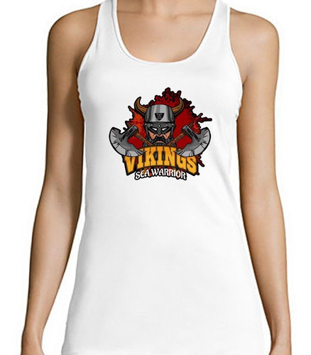 Musculosa Vikings Sea Warrior Vikingo Guerrero