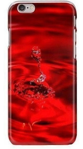 Funda Celular Gota Agua Roja Artistico Todos Los Cel 1 *