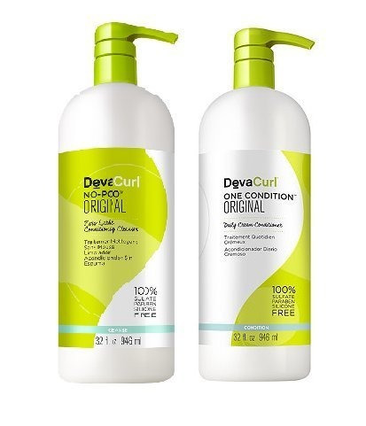 Devacurl Duo - Una Condición 32 Oz + N-poo 32 Oz