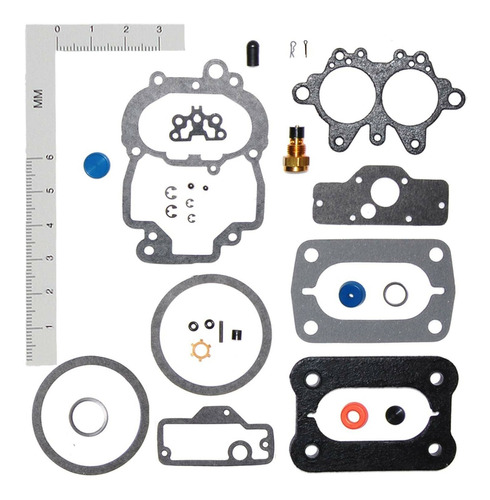 Kit Afinar Carburador Holley Walker D100 8 Cil 5.2l 86 - 87