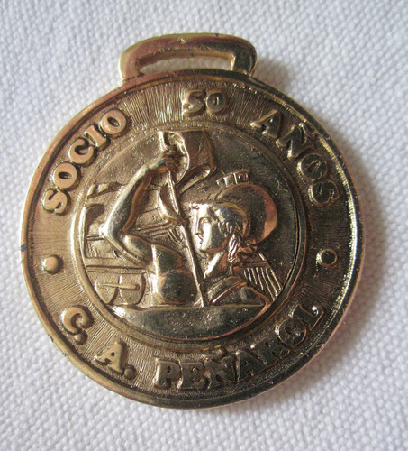Medalla Socio 50 Años Club Atlrtico Peñarol