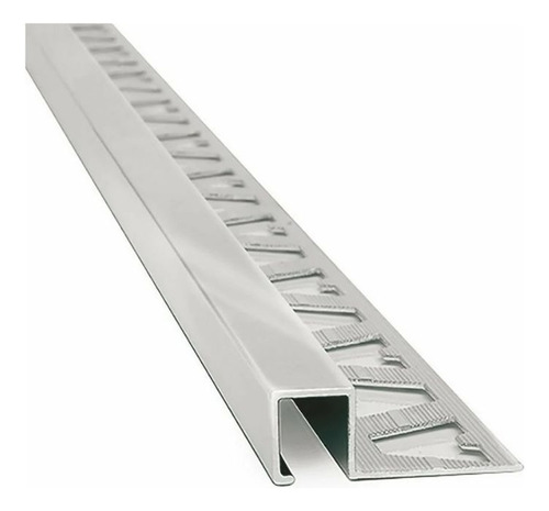 Guardacanto Quadra Aluminio Cromo Brillo 3461