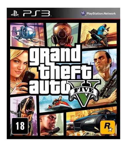 Comprar Grand Theft Auto 5 (GTA V) para PS4 - mídia física - Xande