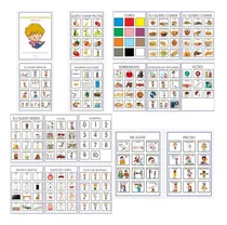 Comprar Pranchas De Comunicação Alternativa - Pecs - Com 200 Imagens