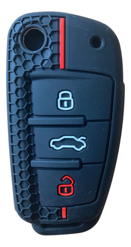 Funda De Llave Silicon Audi A1 A3 A4 A6 Tt S3 S4 Q5 Q7