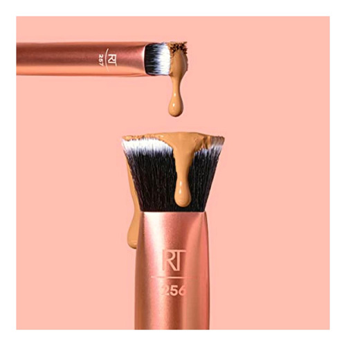 Real Techniques Face Base Makeup Brush Kit, For Concealer,