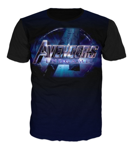 Talla única para Niños Avengers Assemblee Camiseta térmica Blue 2 Azul 