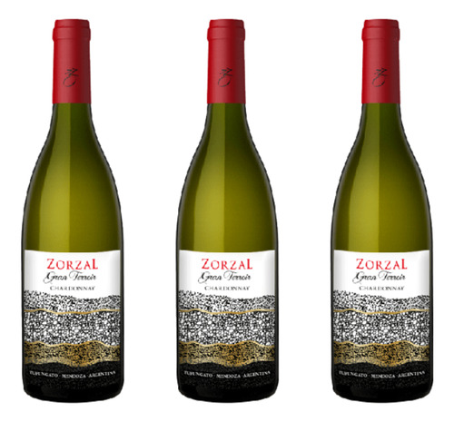 Vino Zorzal Gran Terroir Chardonnay Caja 3x750ml